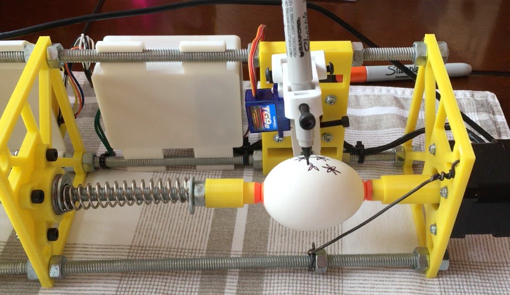 EggBot Egg Drawing Robot Hristiyan (Chris) Kourtev